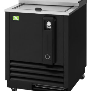 RefrigerationX 24" Beer Bottle Cooler XBC-24SB-N6, Refrigerador de Bar de 24"