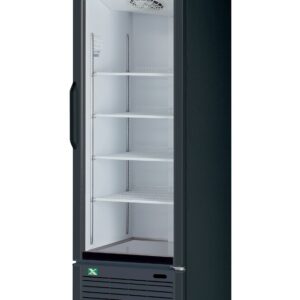RefrigerationX 1 Door Glass Door Merchandiser- Black XGM-23B-N6 78" Height, Refrigerador de Bebidas