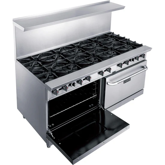 Dukers 60" Gas Range with Ten (10) Open Burners DCR60-10B, Estufa de 60" 10 Quemadores - Image 6