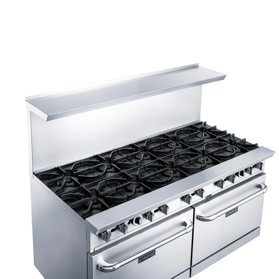 Dukers 60" Gas Range with Ten (10) Open Burners DCR60-10B, Estufa de 60" 10 Quemadores - Image 5
